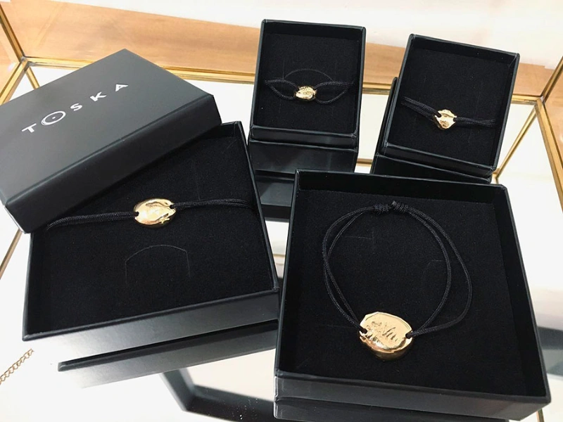 pulsera personalizada mujer oro
