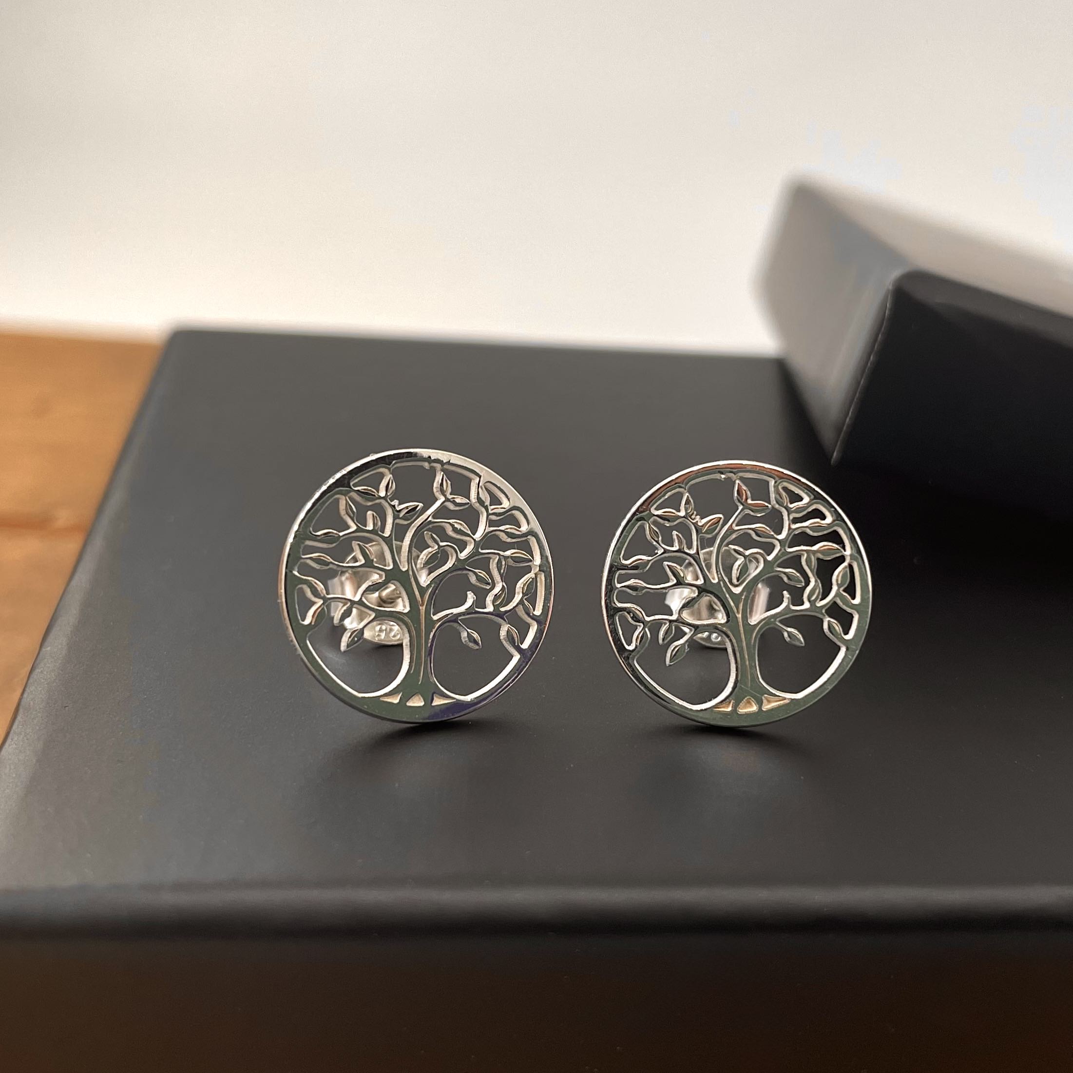 PENDIENTES PLATA ÁRBOL DE LA VIDA TOSKA
