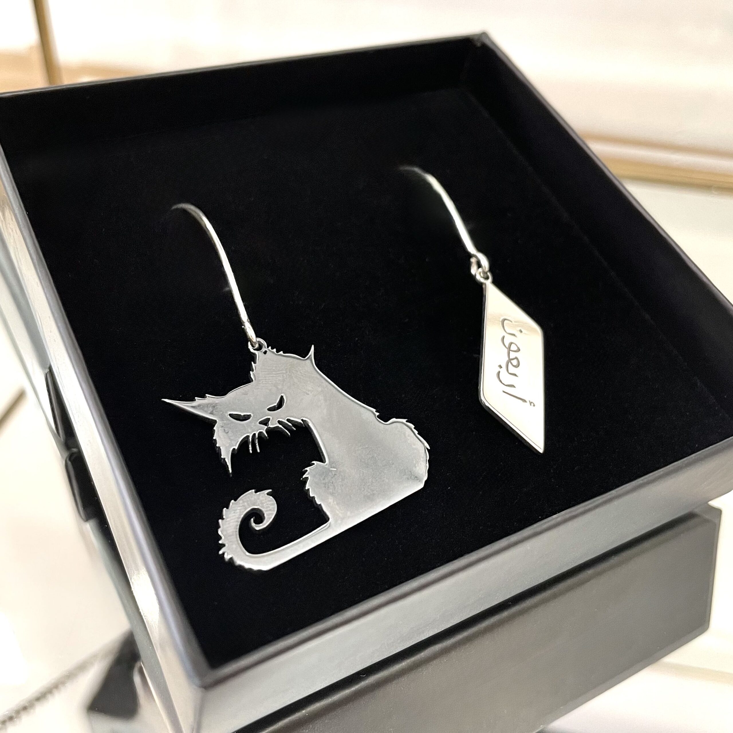 PENDIENTES PLATA PERSONALIZADOS TOSKA